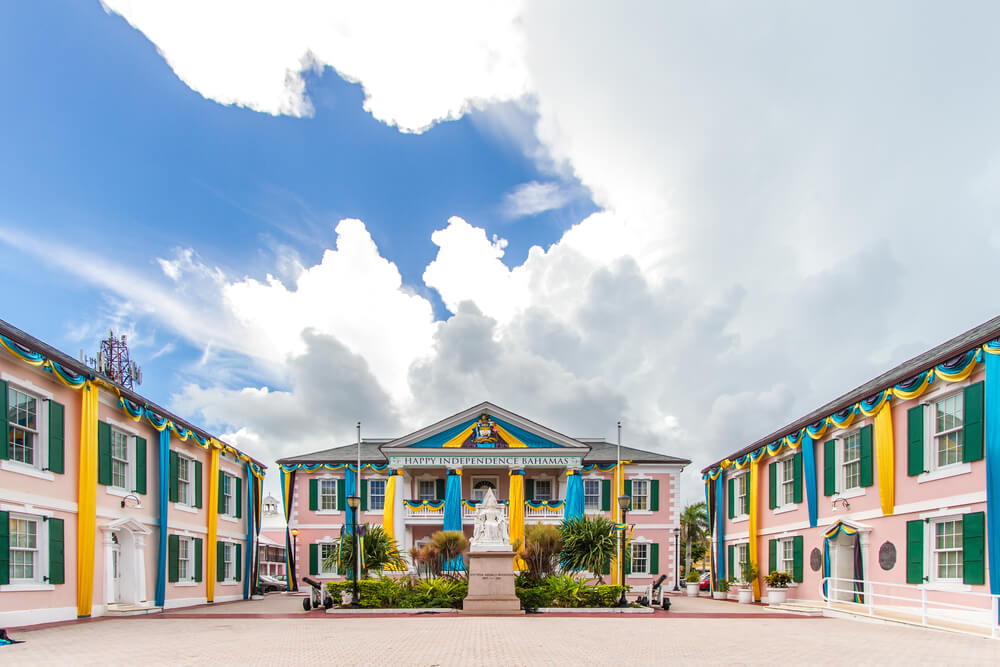 A downtown area of Nassau to explore when staying at one of the best villa resorts in Paradise Island, Bahamas.