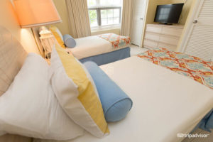 A hotel room like this one is an ideal place to relax after exploring all the things to do on Paradise Island.